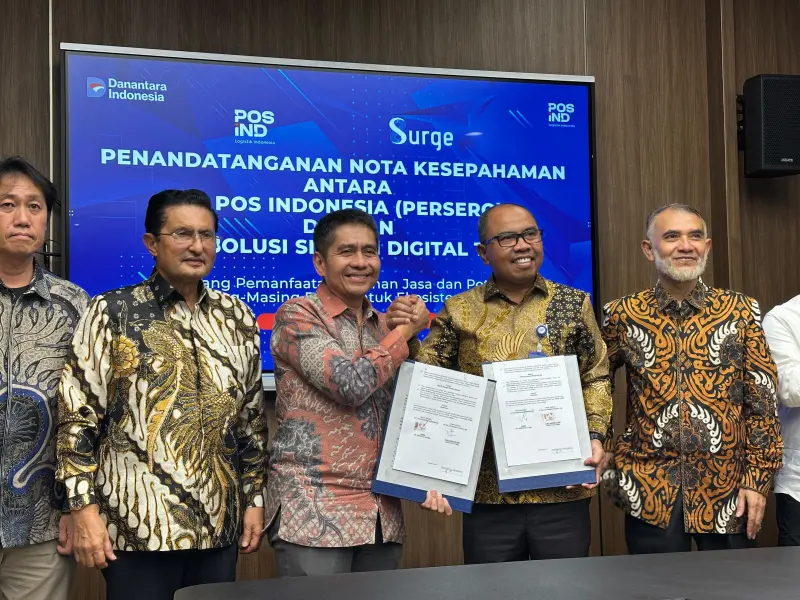 Gandeng Pos Indonesia, Surge (WIFI) Percepat Ekspansi Layanan Digital Nasional