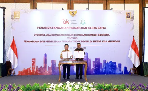 OJK dan Kejaksaan RI Tingkatkan Sinergi Berantas Kejahatan di Sektor Jasa Keuangan