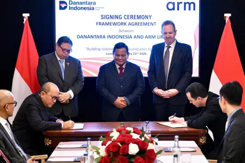 Disaksikan Prabowo, Danantara–Arm Percepat Lompatan Industri Semikonduktor