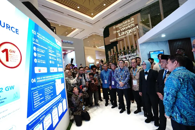 Garap Hidrogen Hijau di Lampung, PGEO Rogoh Kocek US$3 Juta