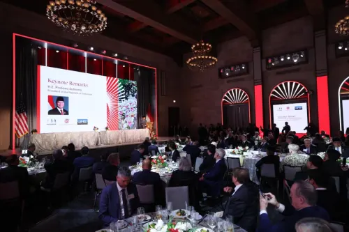 Jumpa Pengusaha Amerika, Prabowo Pamer Stabilitas Ekonomi Indonesia