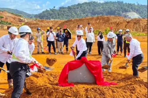 Petrindo Jaya Kreasi Mulai Bangun Pembangkit Listrik 680 MW di Kawasan Industri Feni Haltim