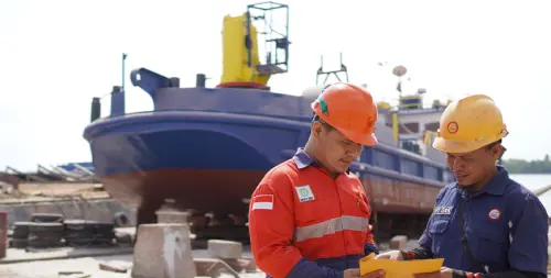 Perluas Portofolio, Anak Usaha TINS Bidik Kontrak Docking 13 Kapal Milik ASDP