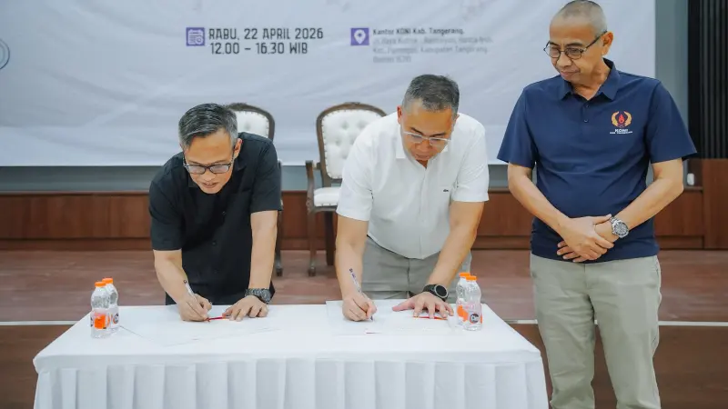 Resmi Kolaborasi, IRSX dan KONI Dorong Atlet Masuk Industri Konten Digital