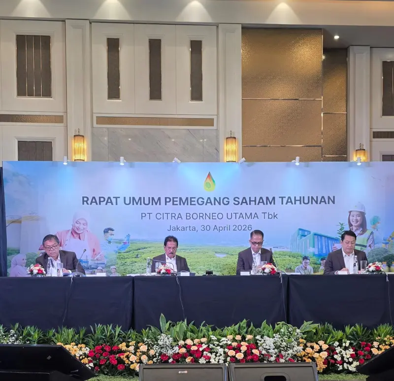 RUPS Citra Borneo Utama (CBUT) Restui 4 Putusan Penting Produsen Minyak Hanau