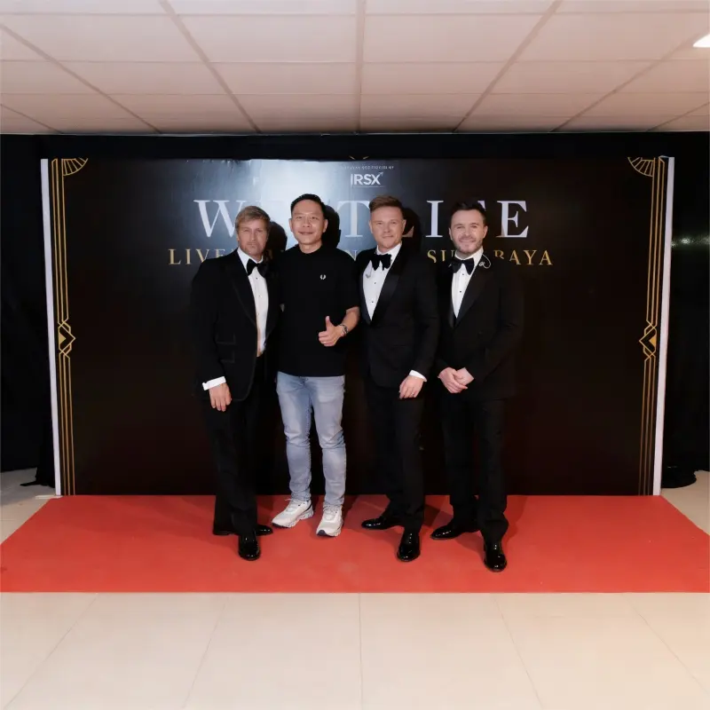Westlife Kembali ke Indonesia 2027, Folago (IRSX) Siapkan Akses Eksklusif untuk Investor!