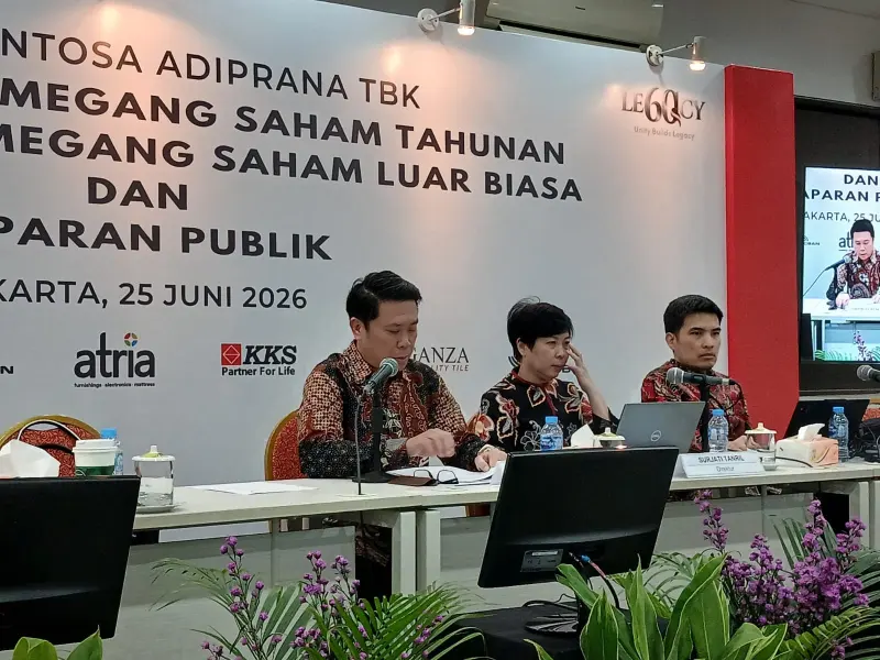 CSAP Tebar Dividen Rp22,7 Miliar dari Laba 2025