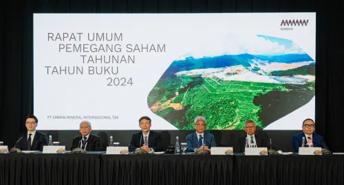 Amman Mineral (AMMN) Bantah Rumor Dual Listing di Hong Kong