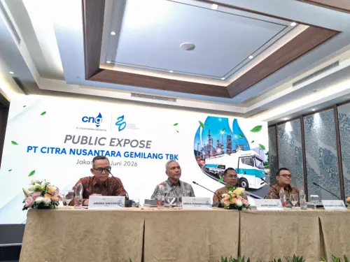CGAS Serap Dana IPO Rp156,02 Miliar, Mayoritas untuk Proyek LNG