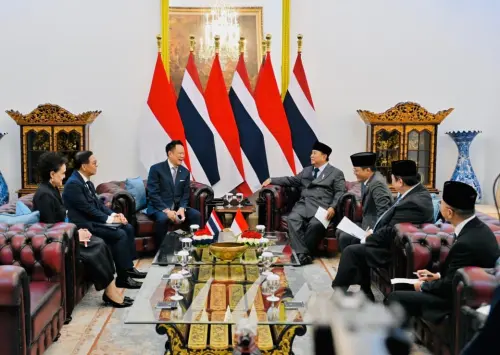 Prabowo dan PM Thailand Perkuat Kemitraan Strategis