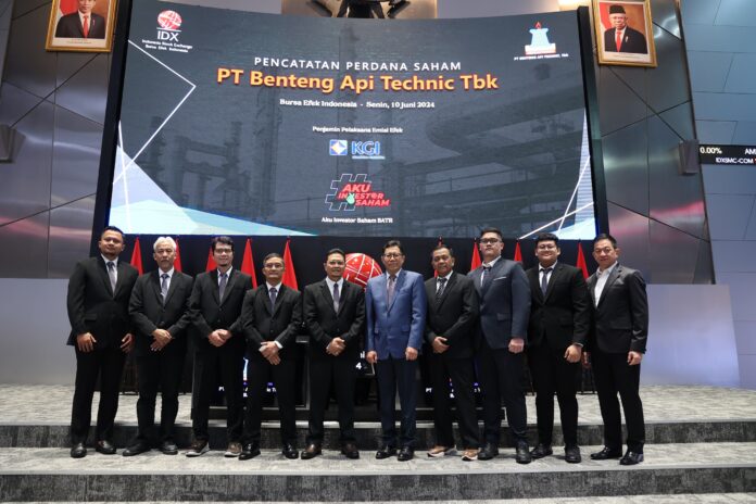 listing perdana saham PT Benteng Api Technic Tbk (BATR)