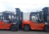 Pefindo Sematkan Rating Tertinggi Untuk Sarana Mitra Luas (SMIL) Forklift di workshop PT Sarana Mitra Luas Tbk (SMIL). Foto/istimewa