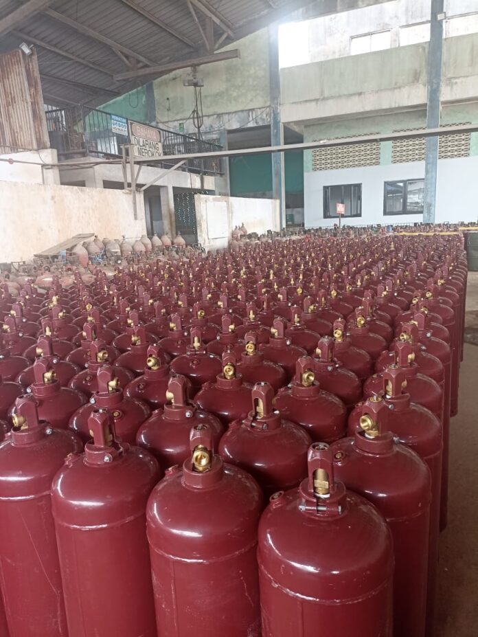 SBMA baru saja menambah 1000 tabung acetylene dan 960 tabung oksigen dengan total investasi Rp1,7 miliar