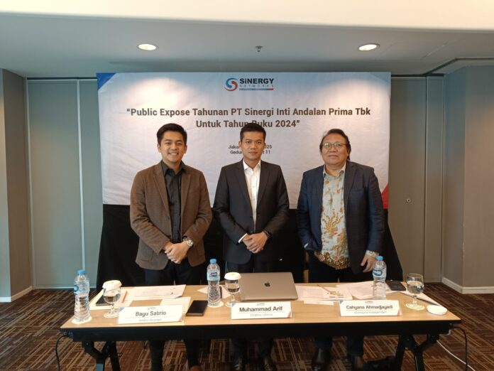 PT Sinergi Inti Andalan Prima Tbk (INET) menyelenggarakan Public Expose Tahunan. DOK/INET