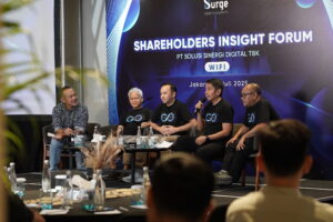 PT Solusi Sinergi digital Tbk (WIFI) mengadakan shareholder gathering bertemu dengan para investornya membahas right issue dan prospek bisnis. DOK/ISTIMEWA
