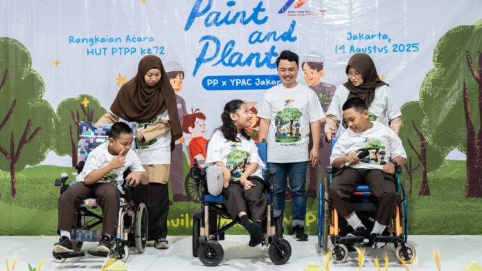 PTPP Gelar Program CSR “Paint & Plant” Bersama YPAC Jakarta: Peduli Lingkungan & Dukung Pendidikan Inklusif