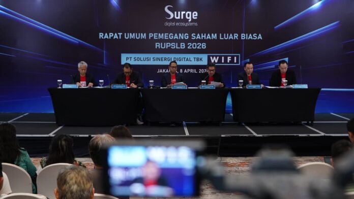 Rapat Umum Pemegang Saham PT Solusi Sinergi Digital Tbk (WIFI). DOK/ISTIMEWA