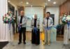 INET Luncurkan NewConnext, Perkuat Layanan Digital Terintegrasi untuk Segmen Korporasi Ki-ka: Managing Director INET, Fadzri Sentosa, Chief Executive Officer NewConnext, Noertattu Supanery, Direktur Utama INET, Muhammad Arif